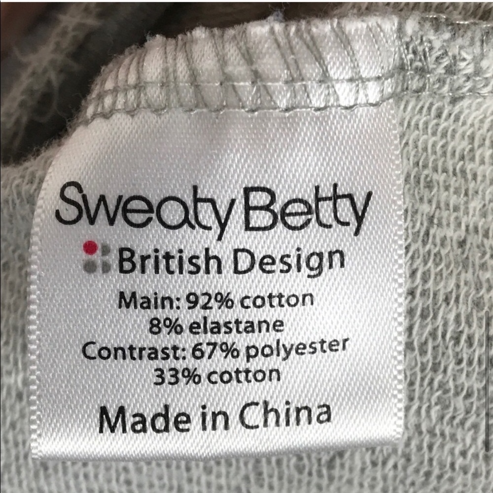 Sweaty Betty cropped rehearsal sweatshirt sold out - Picture 5 of 9